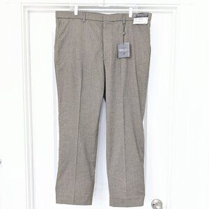 Awearness Kenneth Cole Mens Dress Pant (Brown, 40W X 32L)